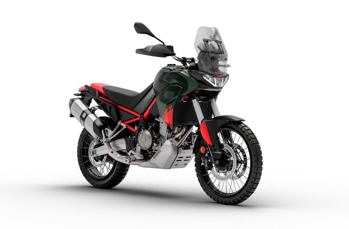 2027 Aprilia Tuareg 660 in TORNADO GREEN — manufacturer model image