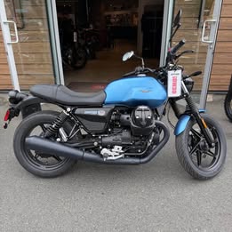 2026 Moto Guzzi V7 STONE - BLUE - 0003 - DEMO