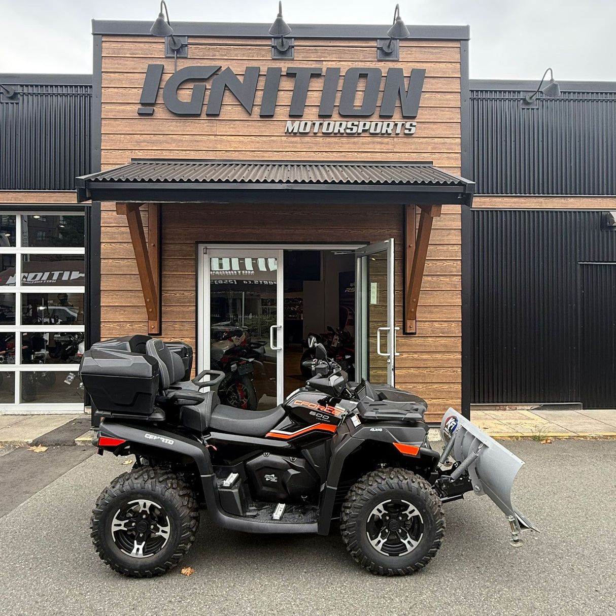 2023 CFMOTO CFORCE 600 WITH PLOW - 1736 - SOLD