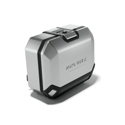 Moto Guzzi V85 aluminum left side pannier 2S002481