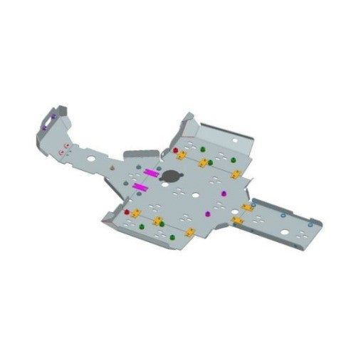 CFMOTO 9AWV-806200-8000 aluminium skid plate