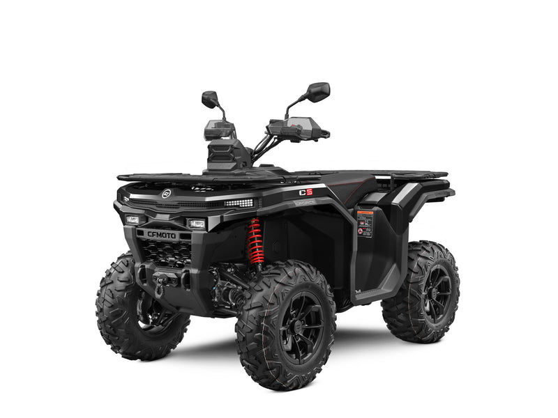 2027 CFMOTO CFORCE C5 in Nebula Black — left three-quarter view