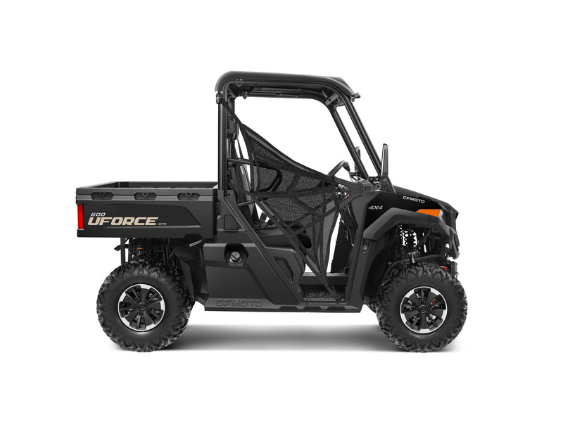 2027 CFMOTO UFORCE 600 in Nebula Black — right-side view