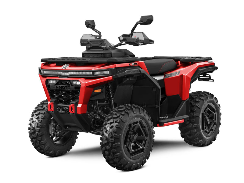 2027 CFMOTO CFORCE C6 PRO in Magma Red — left three-quarter view