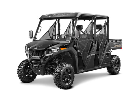 2027 CFMOTO UFORCE 800 XL in Nebula Black — left three-quarter view