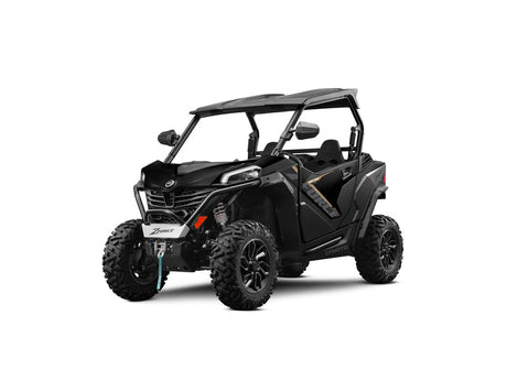 2027 CFMOTO ZFORCE 800 TRAIL in Nebula Black — left three-quarter view
