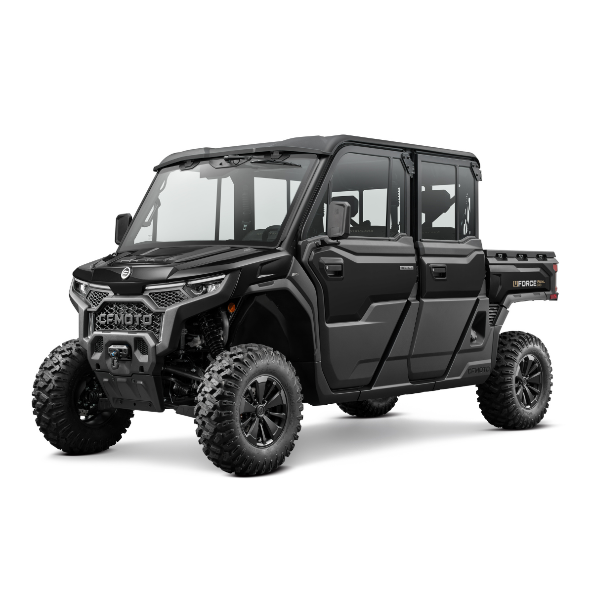 2026 CFMOTO UFORCE U10 XL PRO HIGHLAND in NEBULA BLACK — manufacturer model image