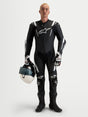 Alpinestars Missile V3 One-Piece Leather Suit – Black/White