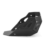 ALUMINUM ENGINE SKID PLATE (BLACK) IBEX 450