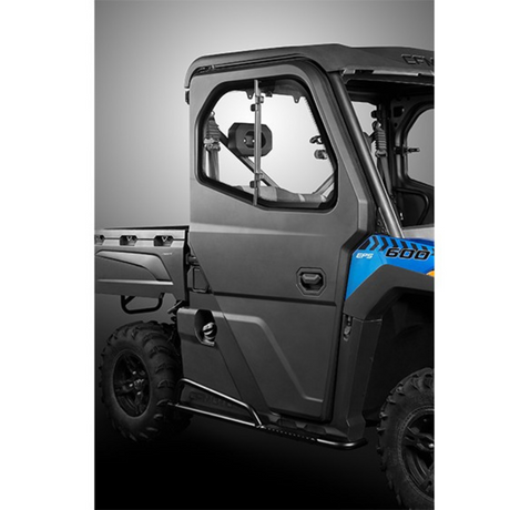 CFMOTO right-hand UFORCE 600 door installed on vehicle, part 5ASV-807200-6000