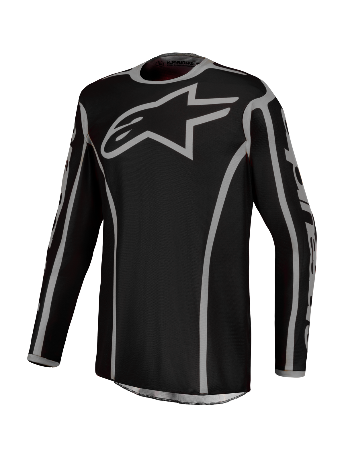 Alpinestars Fluid Apex V2 Jersey – Black/Silver