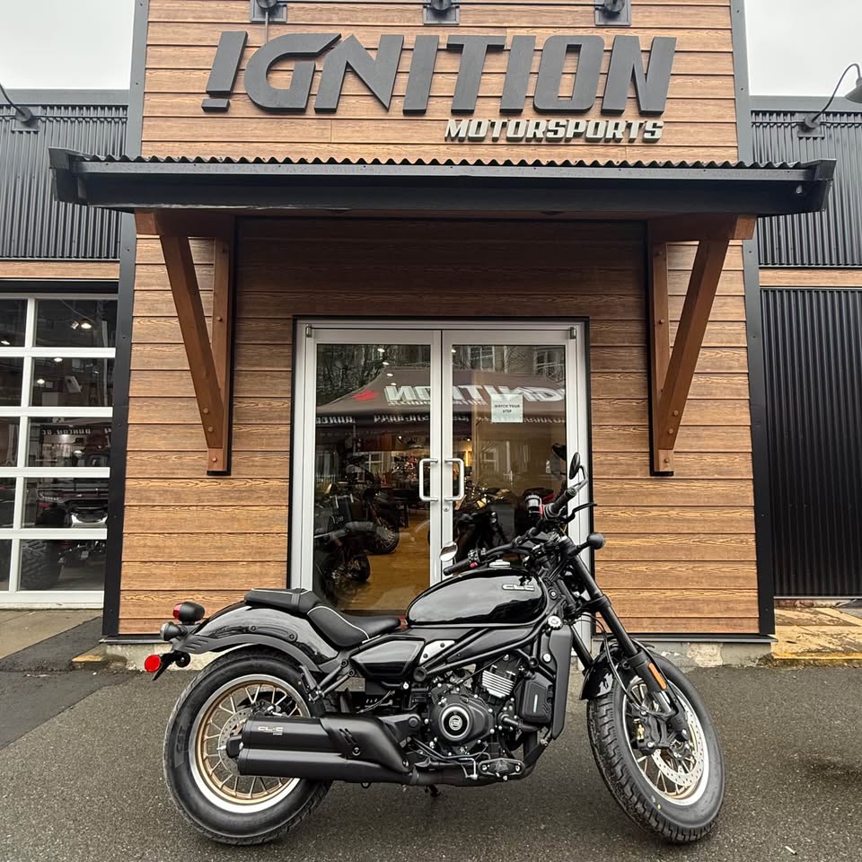 Representative dealership photo — 2026 CFMOTO 450CL-C; same model and colour, not unit-specific