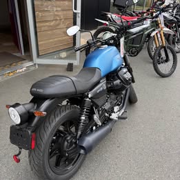 2026 Moto Guzzi V7 STONE - BLUE - 0003 - DEMO