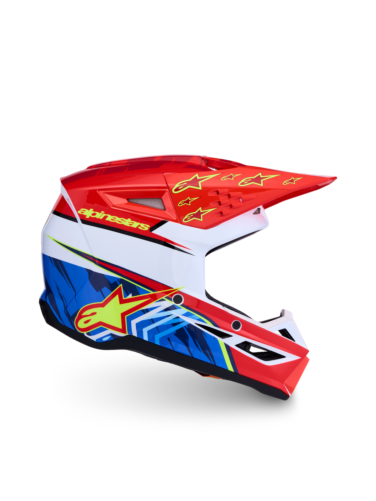 Alpinestars Youth SM3 Falcon Helmet – Red/White/Blue