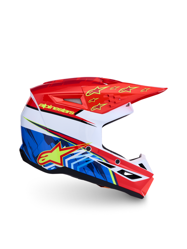 Alpinestars Youth SM3 Falcon Helmet – Red/White/Blue
