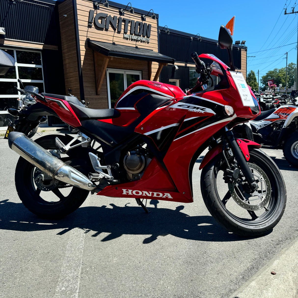 2017 HONDA CBR 300