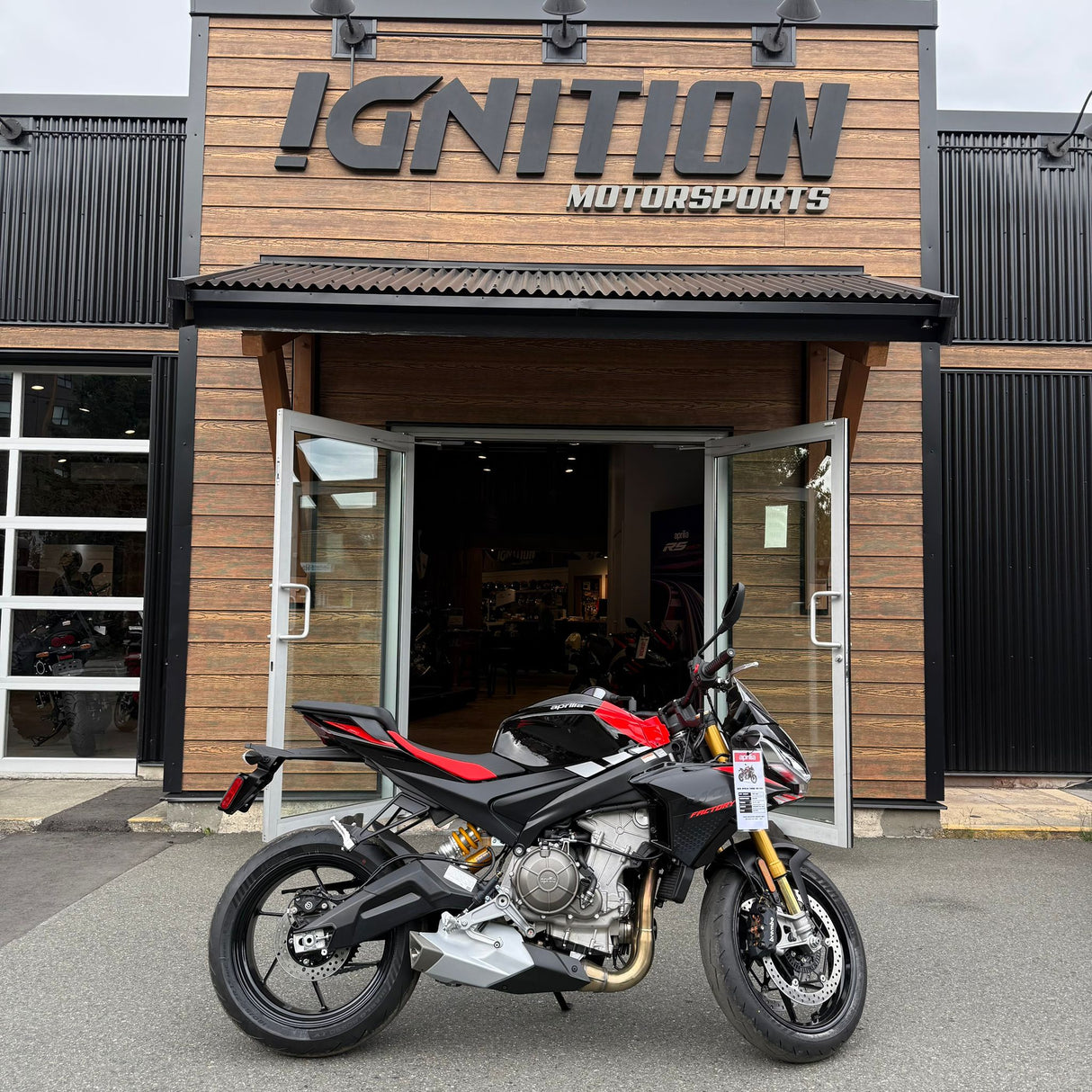 2026 Aprilia Tuono 660 Factory Dark Banshee UNT-08090 - main image