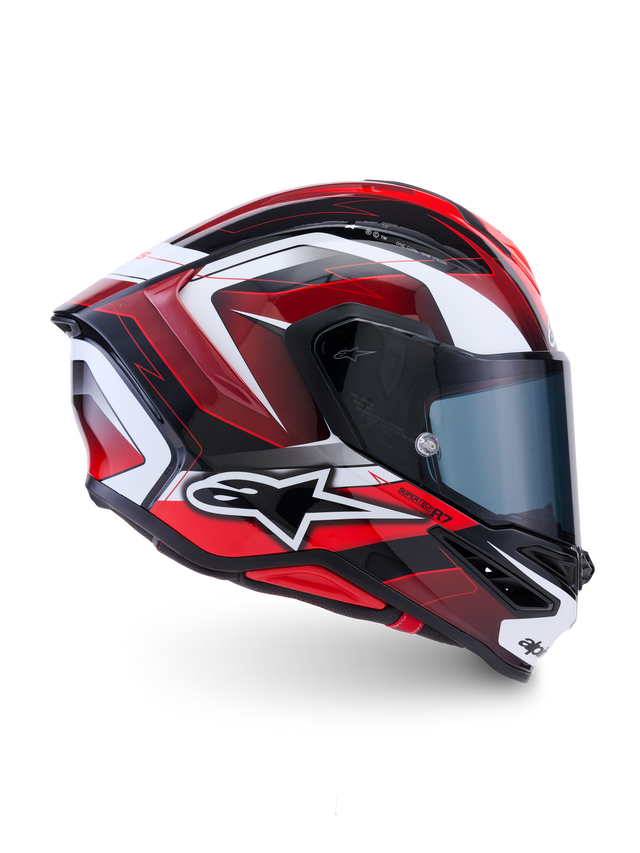 Alpinestars S-R7 Kinetis Helmet – Black/Red/White
