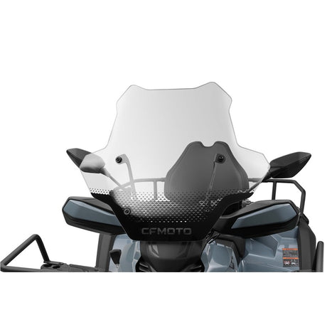 CFMOTO 9AWV-805100-8000 acrylic windshield mounted on CFORCE Touring