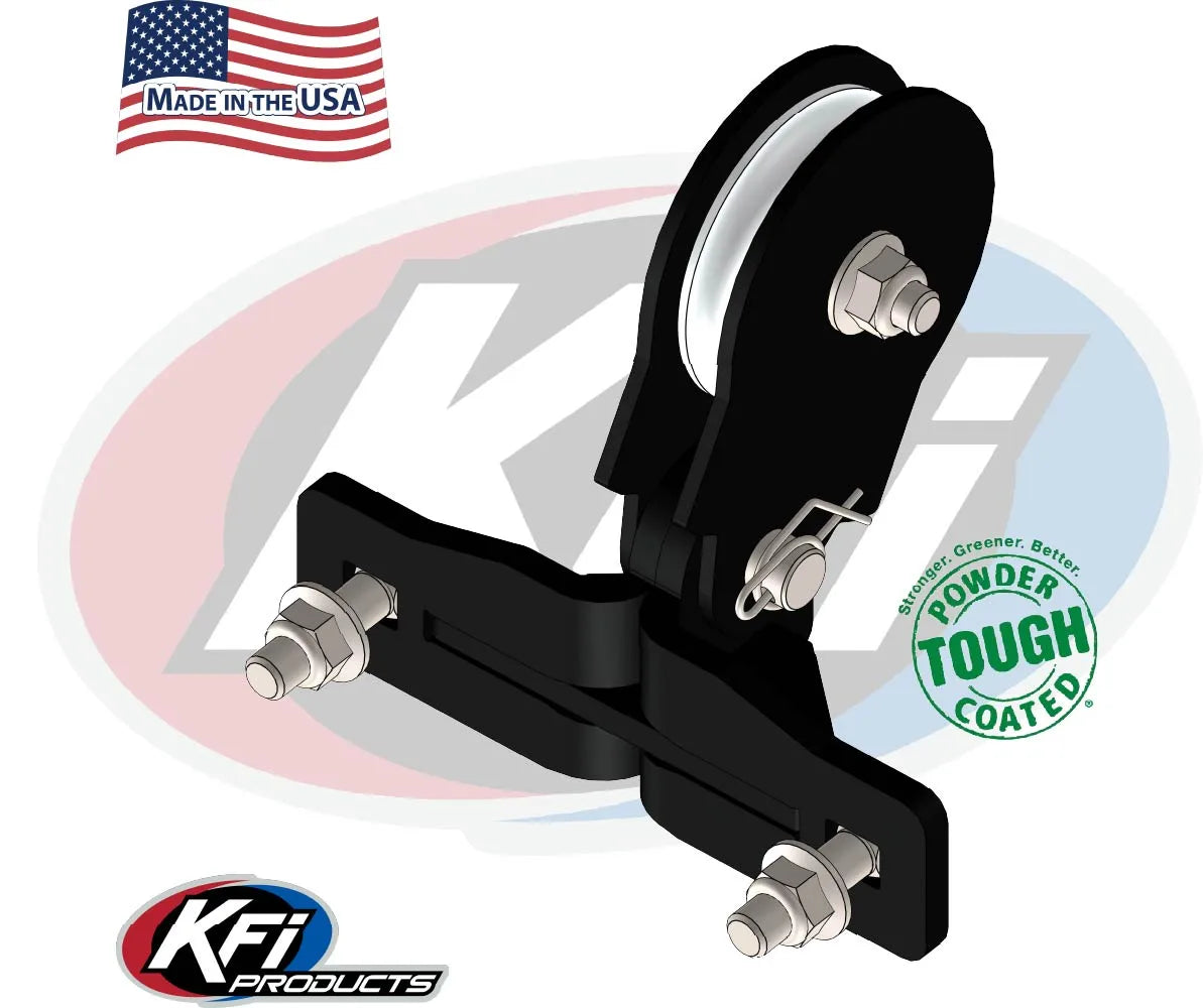 KFI Quick Plow Pulley — Steel Cable — 106680