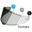 Shoei CWR-F2 Transitions Photochromic Shield