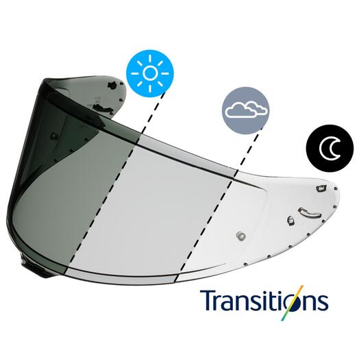 Shoei CWR-F2 Transitions Photochromic Shield