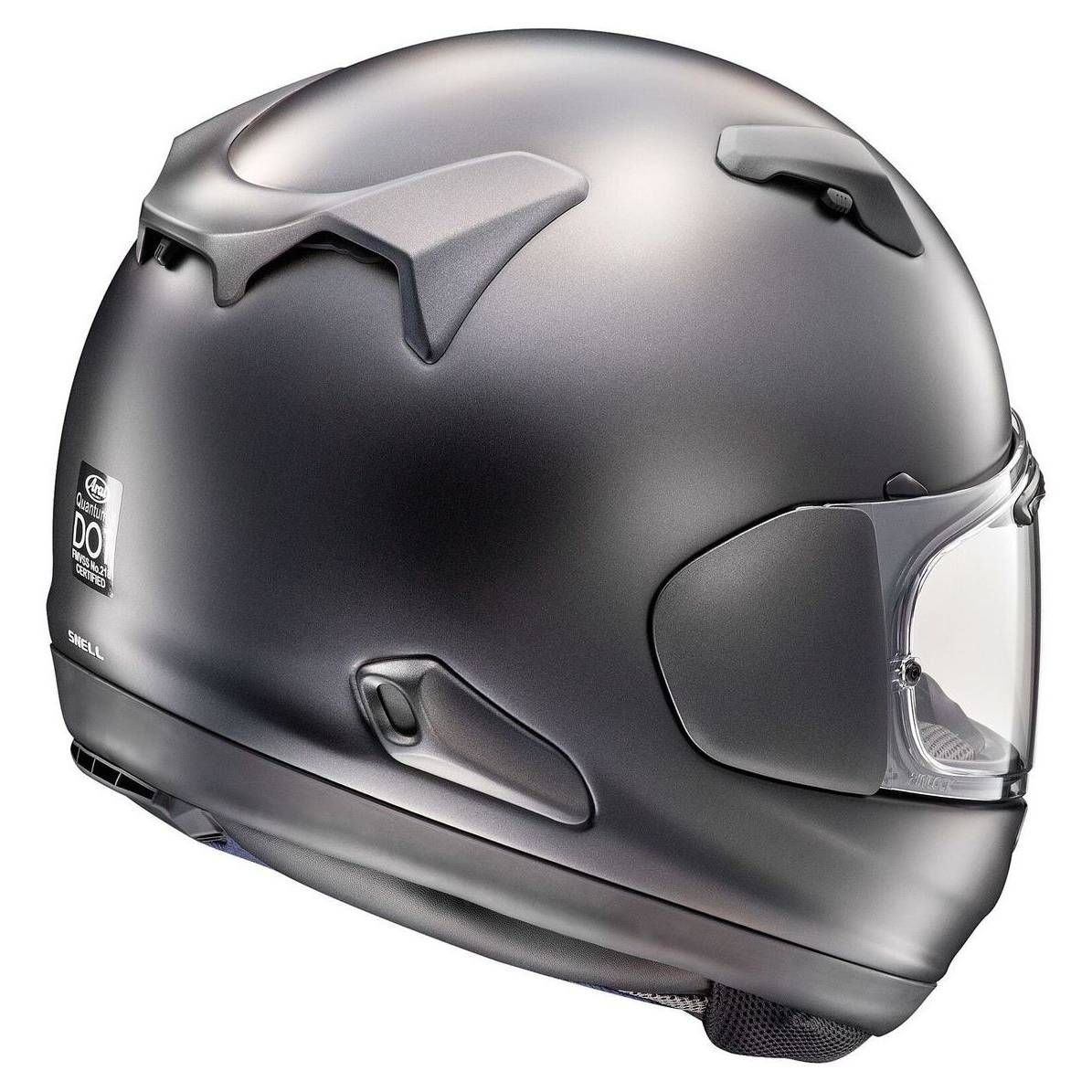 Arai Quantum-X Solid Helmet Black Frost – Ignition Motorsports