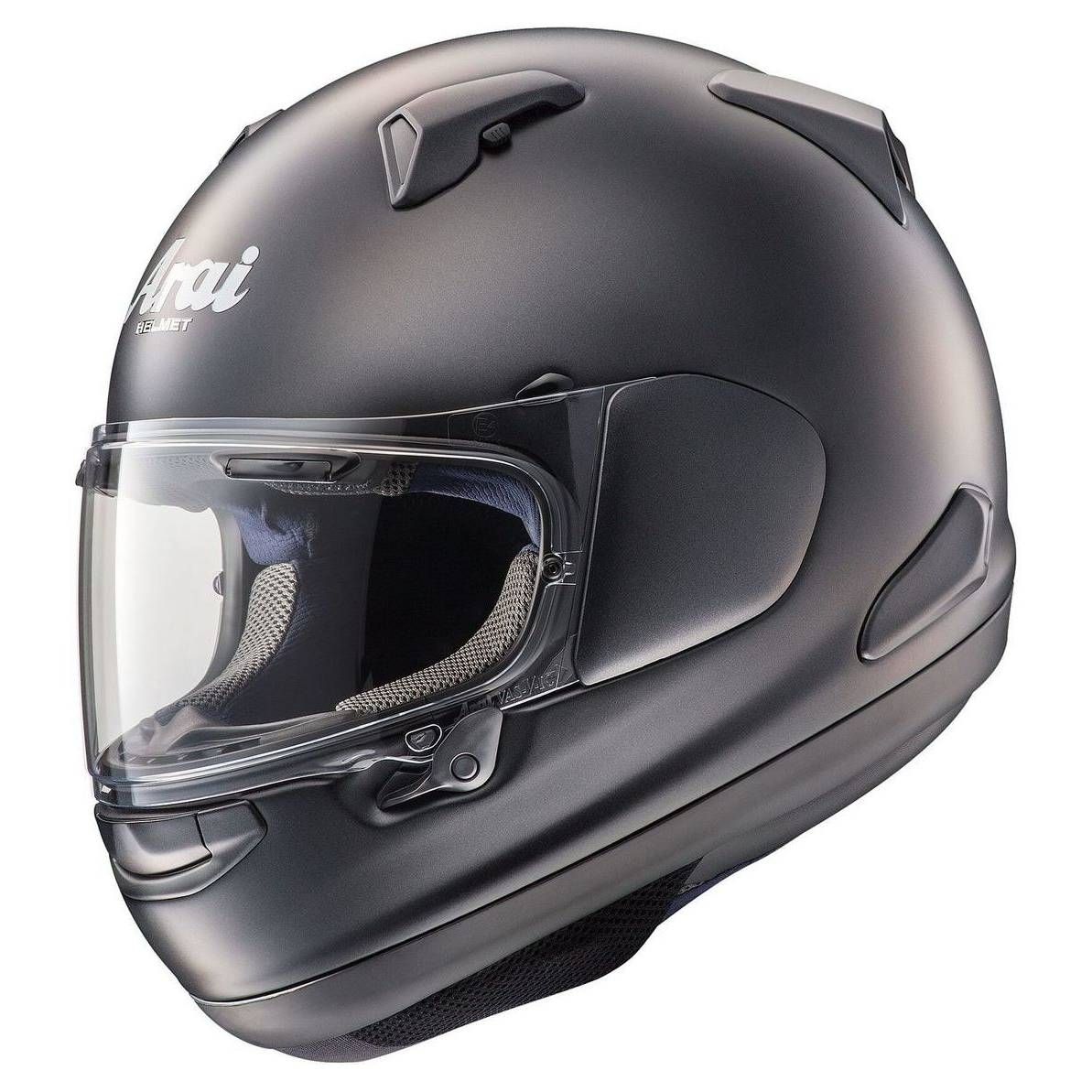 Arai Quantum-X Solid Helmet Black Frost – Ignition Motorsports