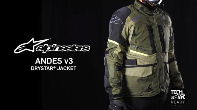 さつき　Alpinestars オリーブグリーン ジャケット Lサイズ Alpinestars Andes V3 Jacket – Ignition Motorsports